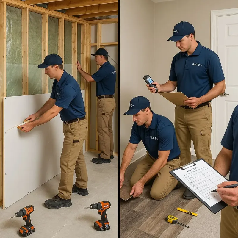 Repairs and Reconstruction process in Millersburg, PA