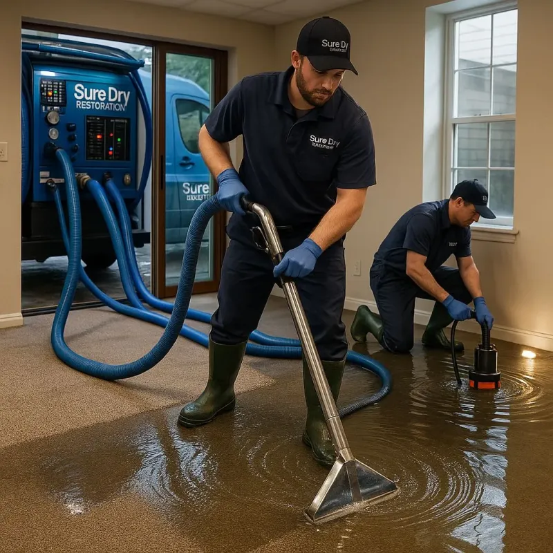 Water Extraction and Removal process in Millersburg, PA